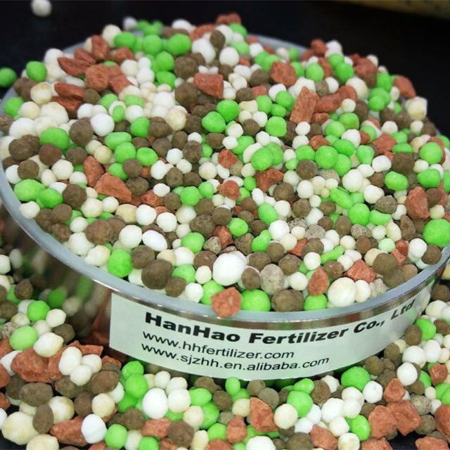 7NPK and organic fertilizer blends